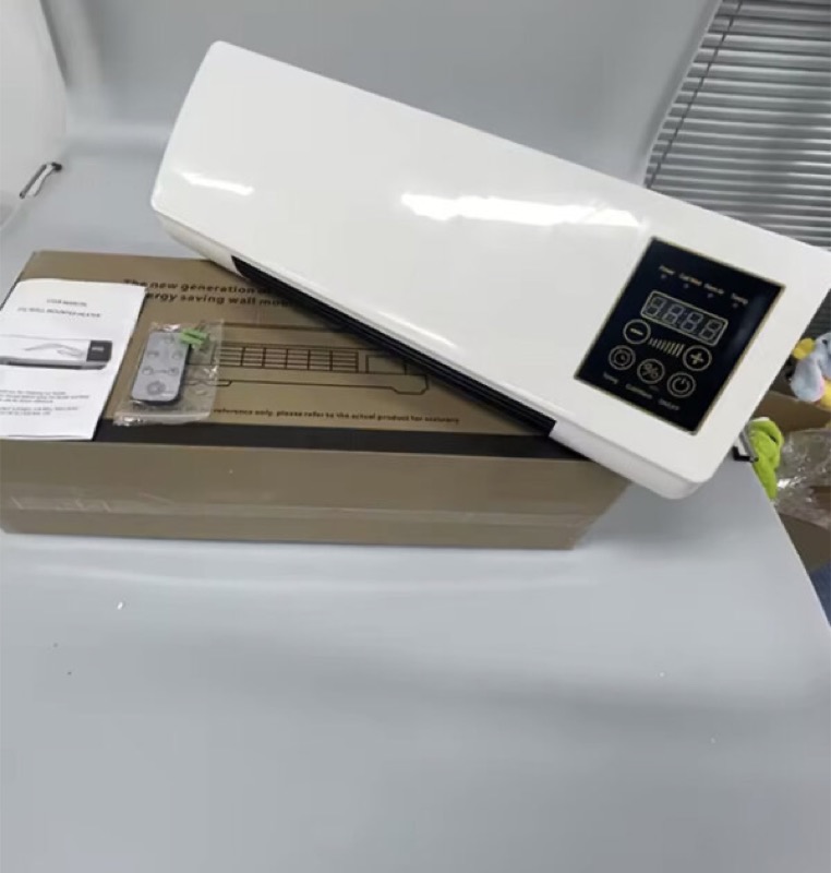 CoolCove unboxed - unit, remote, and mounting bracket
